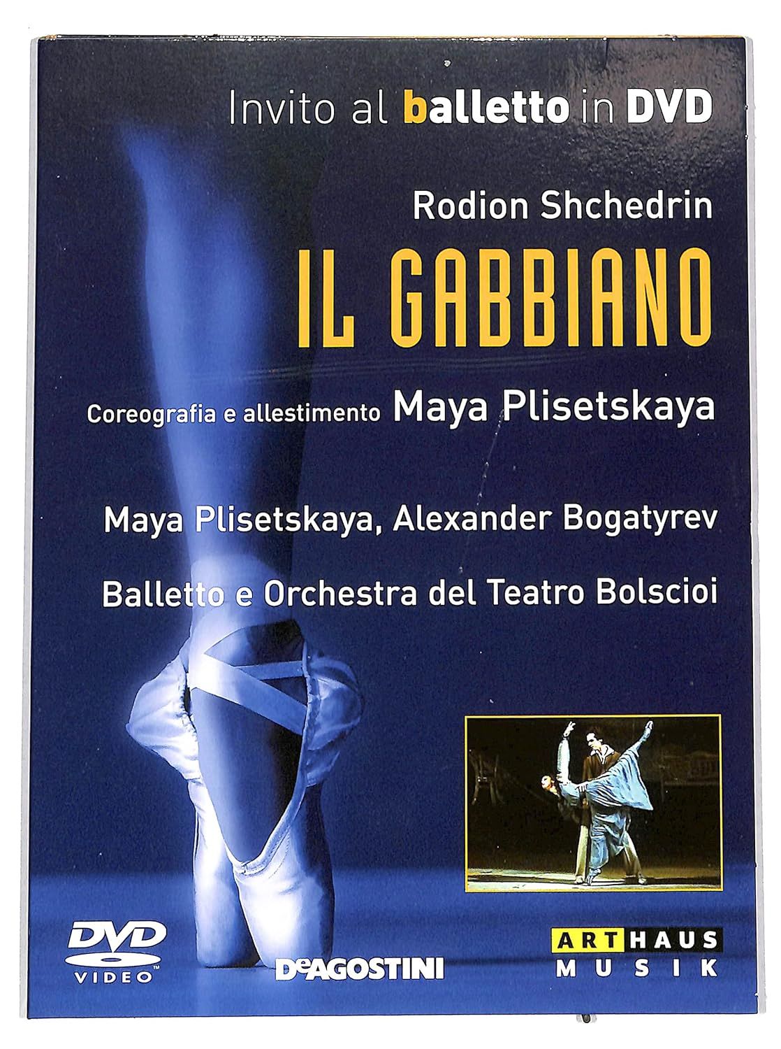 TeknoFilm - DVD – Invito al balletto Vol. 72 - IL GABBIANO di Wolf Seeseman (1980) - DE AGOSTINI