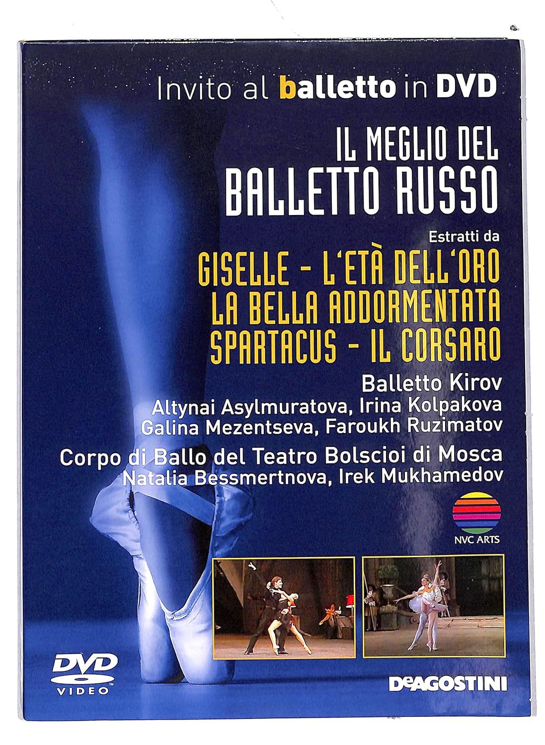 TeknoFilm - DVD – Invito al balletto Vol. 43 - IL MEGLIO DEL BALLETTO RUSSO di A.A.V.V. (1990) - DE AGOSTINI