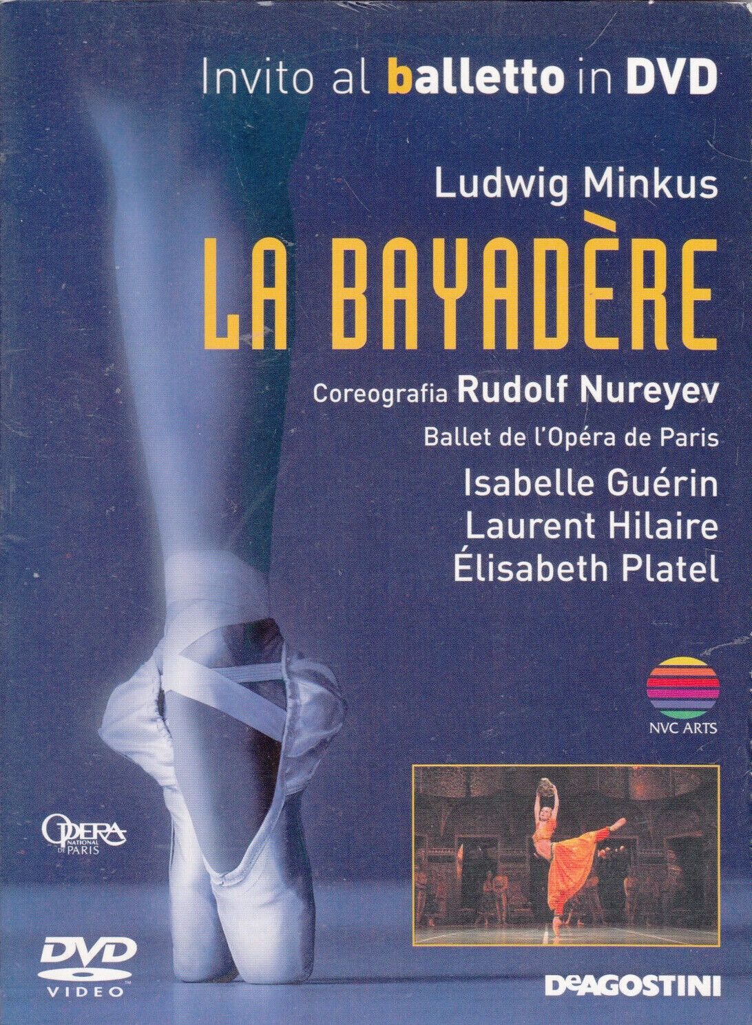 TeknoFilm - DVD – Invito al balletto Vol.  13 - LA BAYADERE (Orchestrae Colonne) di Alexandre Tarta (1994) - DE AGOSTINI