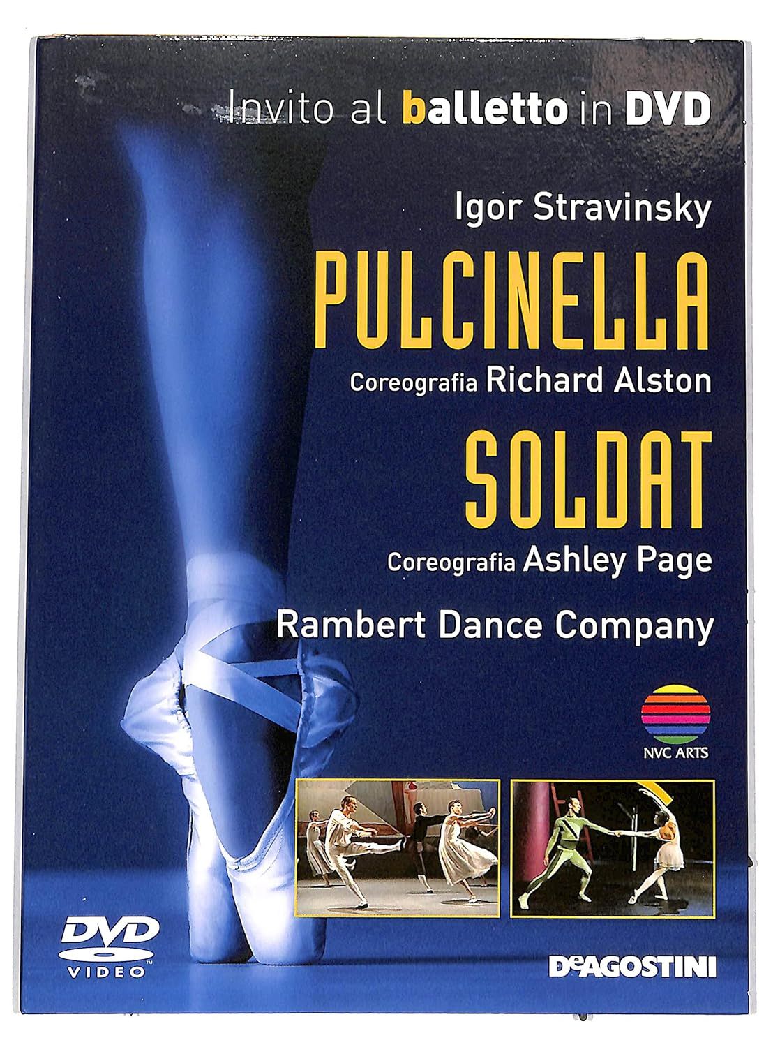 TeknoFilm - DVD – Invito al balletto Vol. 70 - PULCINELLA (1998) - SOLDAT (1989) (Ballet Nacional de Cuba) di Rob Lockyer - DE AGOSTINI