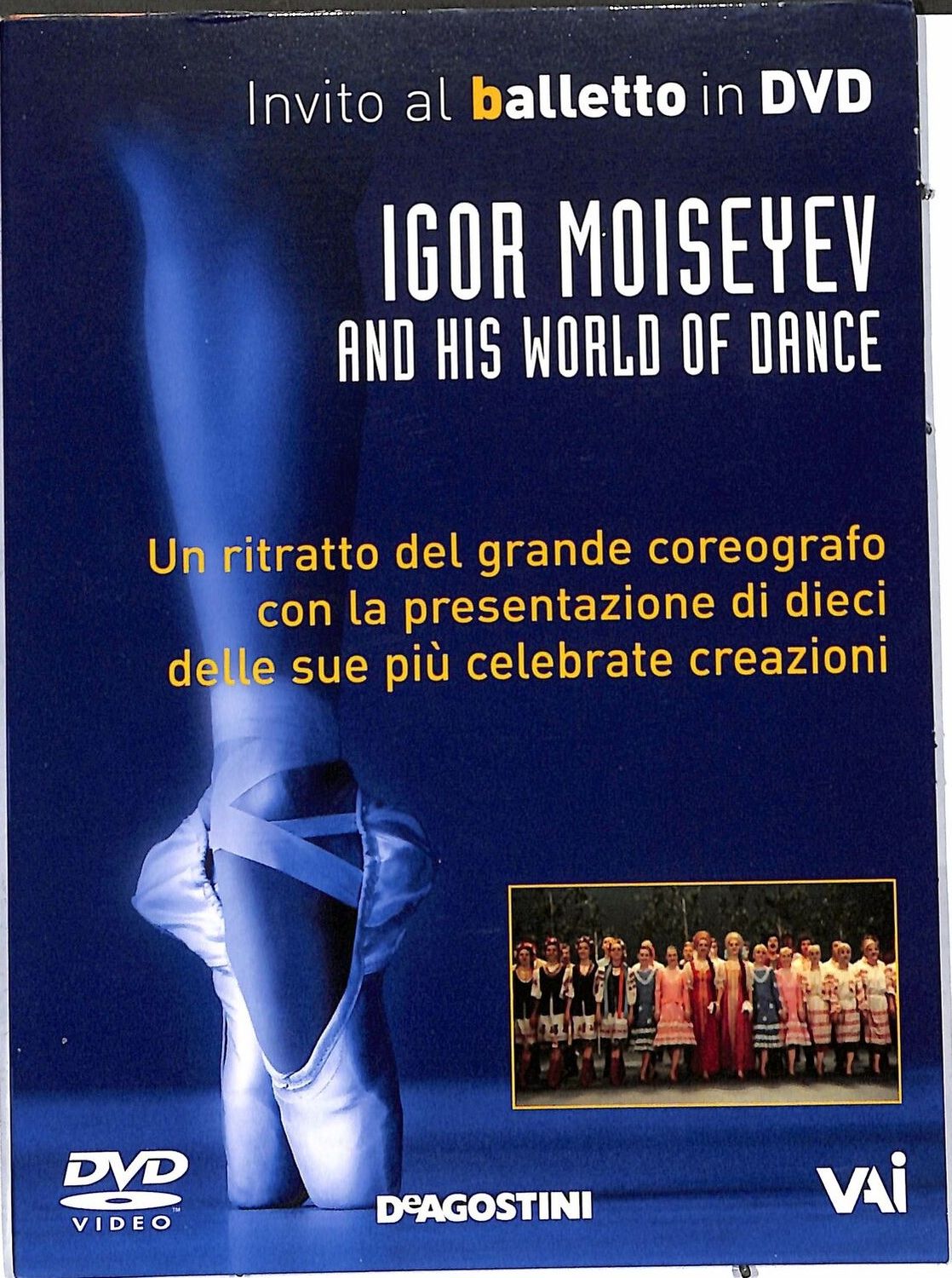 TeknoFilm - DVD – Invito al balletto Vol. 62 - IGOR MOISEYEV AND HIS WORLD OF DANCE (The Moiseyev dance company) di A.A.V.V. (2007) - DE AGOSTINI