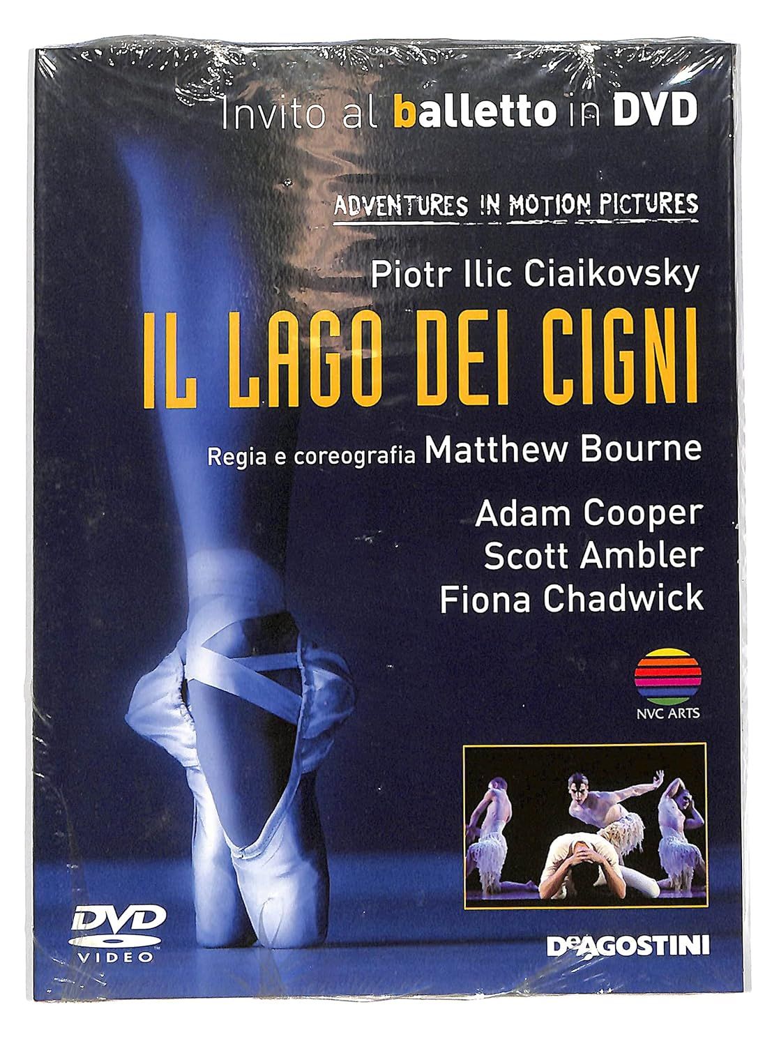 TeknoFilm - DVD – Invito al balletto Vol. 68 - IL LAGO DEI CIGNI (The new London Orchestra) di Peter Mumford (1996) - DE AGOSTINI