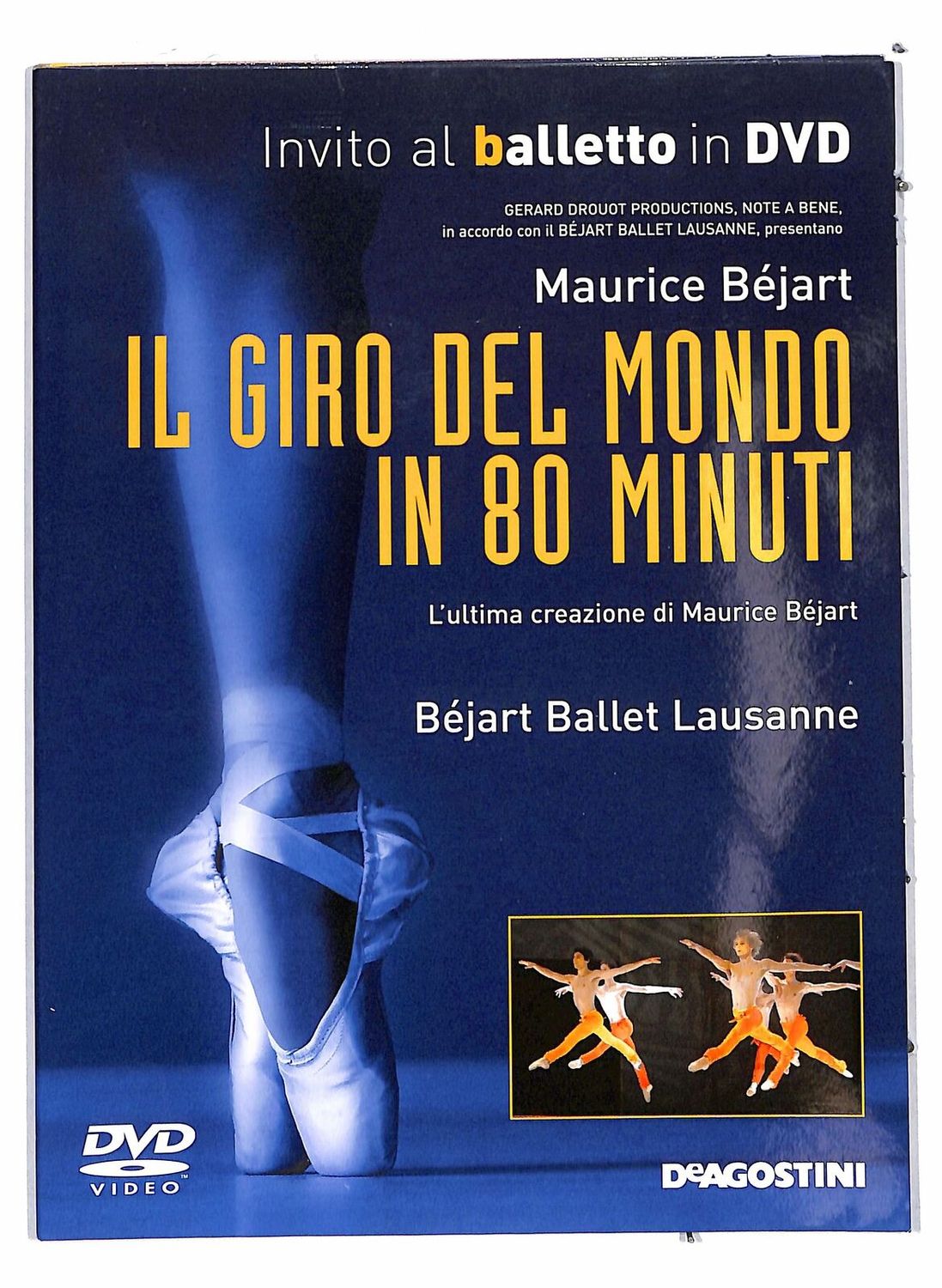 TeknoFilm - DVD – Invito al balletto Vol. 42 - IL GIRO DEL MONDO IN 80 MINUTI (Bejart Ballet Lusanne) di Gilles Amado (2008) - DE AGOSTINI