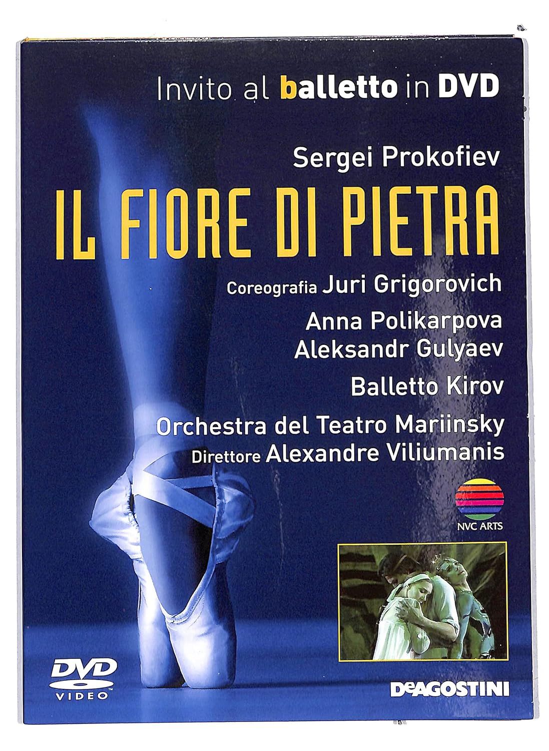 TeknoFilm - DVD – Invito al balletto Vol. 47 - IL FIORE DI PIETRA (Balletto Kirov) di Colin Nears (1991) - DE AGOSTINI
