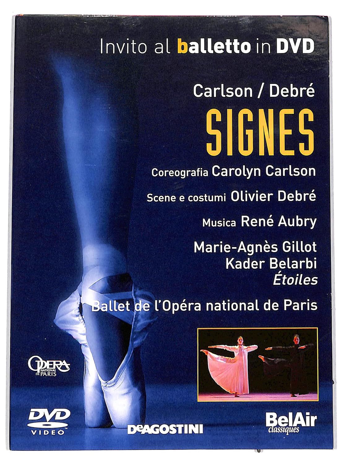 TeknoFilm - DVD – Invito al balletto Vol. 36 - SIGNES (Cops de Ballet de l'Operà National de Paris) di Denis Caiozzi (2004) - DE AGOSTINI