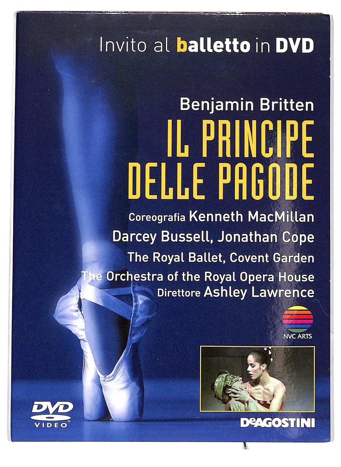 TeknoFilm - DVD (NTSC) – Invito al balletto Vol. 31 - IL PRINCIPE DELLE PAGODE (The Royal Balle, Covent garden and The Royal Orchestra of the Opera House) di Derek Bailey (1990) - DE AGOSTINI