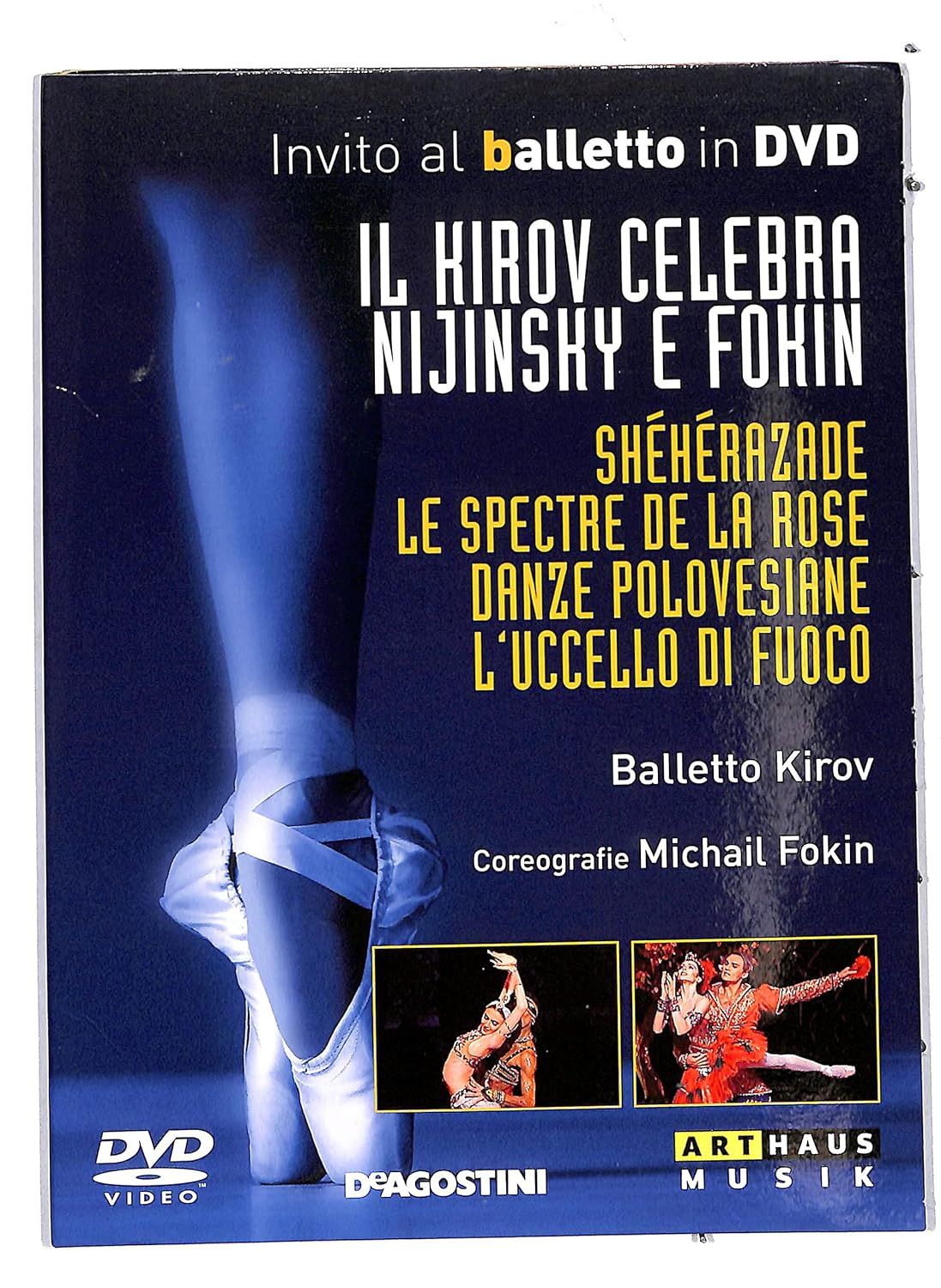 TeknoFilm - DVD – Invito al balletto Vol. 49 - IL KIROV CELEBRA NIJINSKI & FOKIN (Balletto Kirov) di Ross MacGibbon (2002) - DE AGOSTINI