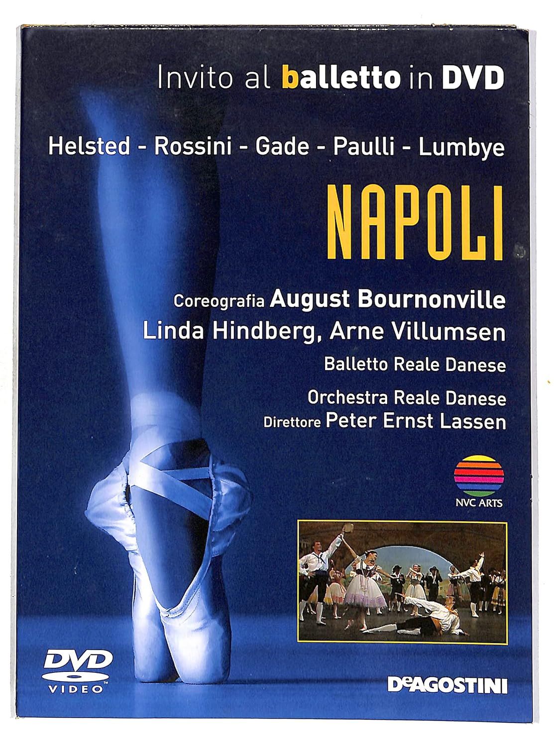 TeknoFilm - DVD – Invito al balletto Vol. 33 - NAPOLI (Balletto e Orchestra reale Danese) di Preben Montell (1986) - DE AGOSTINI