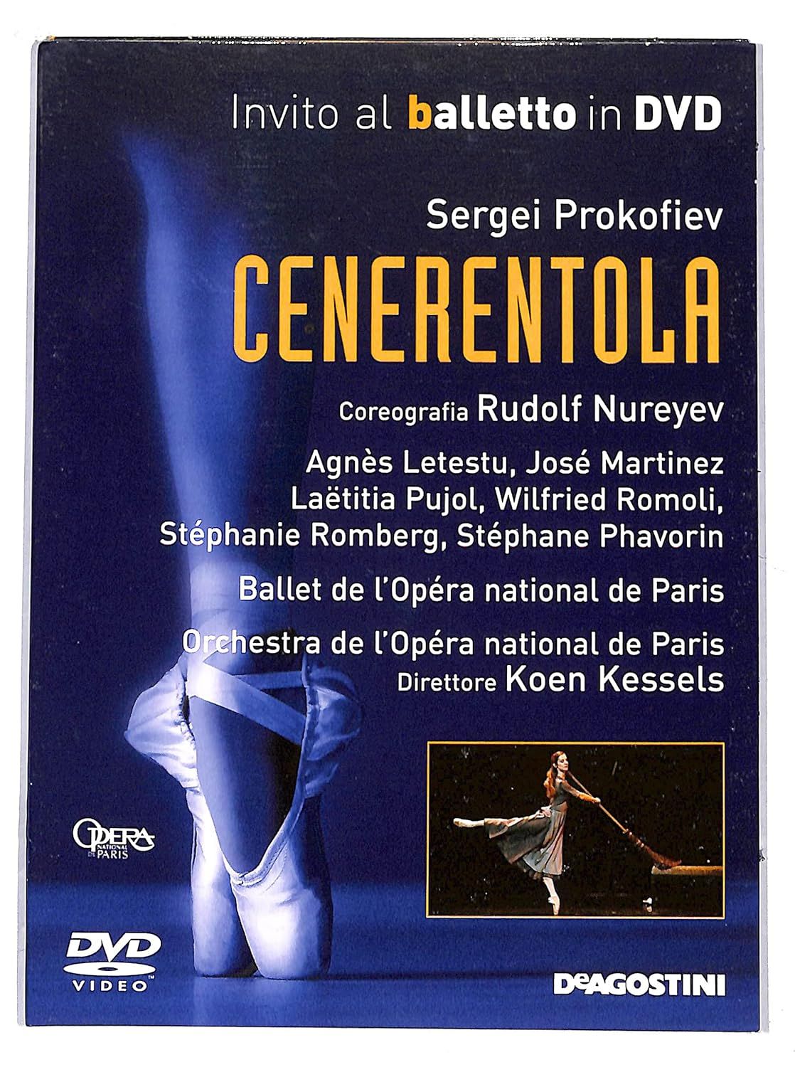 TeknoFilm - DVD – Invito al balletto Vol. 27 - CENERENTOLA (Orchestra de l'Opera National de Paris) di Thomas Grimm (2007) - DE AGOSTINI
