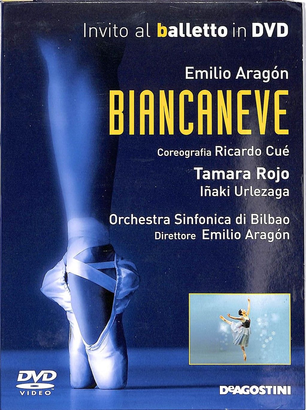 TeknoFilm - DVD – Invito al balletto Vol. 40 - BIANCANEVE (Orchestra sinfonica di Bilbao) di A.A.V.V. (2006) - DE AGOSTINI