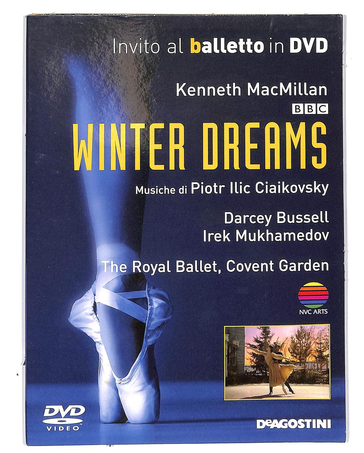 TeknoFilm - DVD – Invito al balletto Vol. 45 - WINTER DREAMS (The Royal Ballett. Covent Garden) di Derek Bailey (1996) - DE AGOSTINI