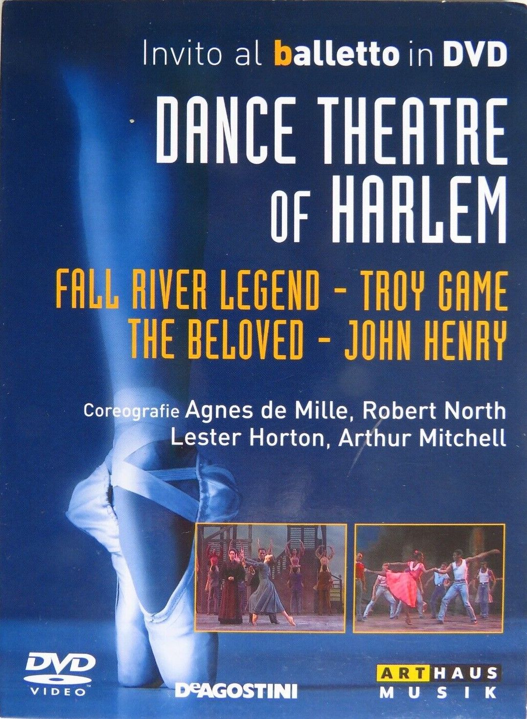 TeknoFilm - DVD – Invito al balletto Vol. 50 - DANCE THEATRE OF HARLEM (The Danish Radio and Symphony Orchestra) di A.A.V.V. (1989) - DE AGOSTINI
