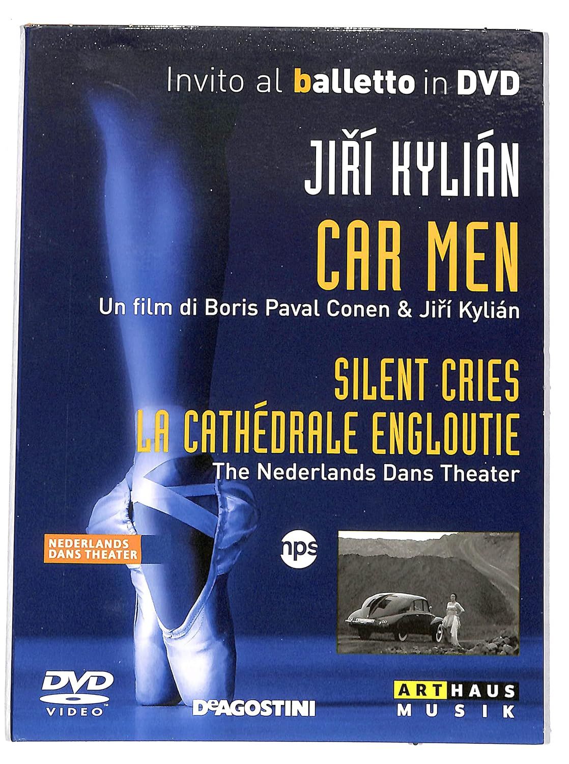 TeknoFilm - DVD – Invito al balletto Vol. 66 - CAR MEN di B. P. Conen e J. Kylian (SILENT CRIES  di Hans Hulscher 1987 - LA CATHEDRALE ENGLOUTIE di Hans Hulscher 1983) - DE AGOSTINI