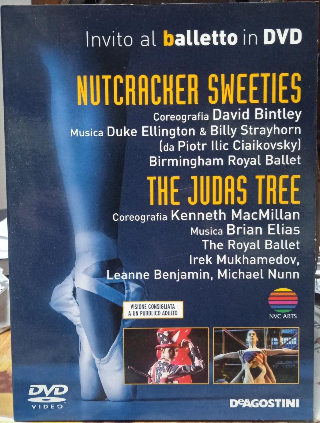 TeknoFilm - DVD – Invito al balletto Vol. 54 - NETCRACKER SWEETIES - THE JUDAS TREE (Birmingham Royal Ballet, The Royal Ballet) di A.A.V.V. (1997) - DE AGOSTINI