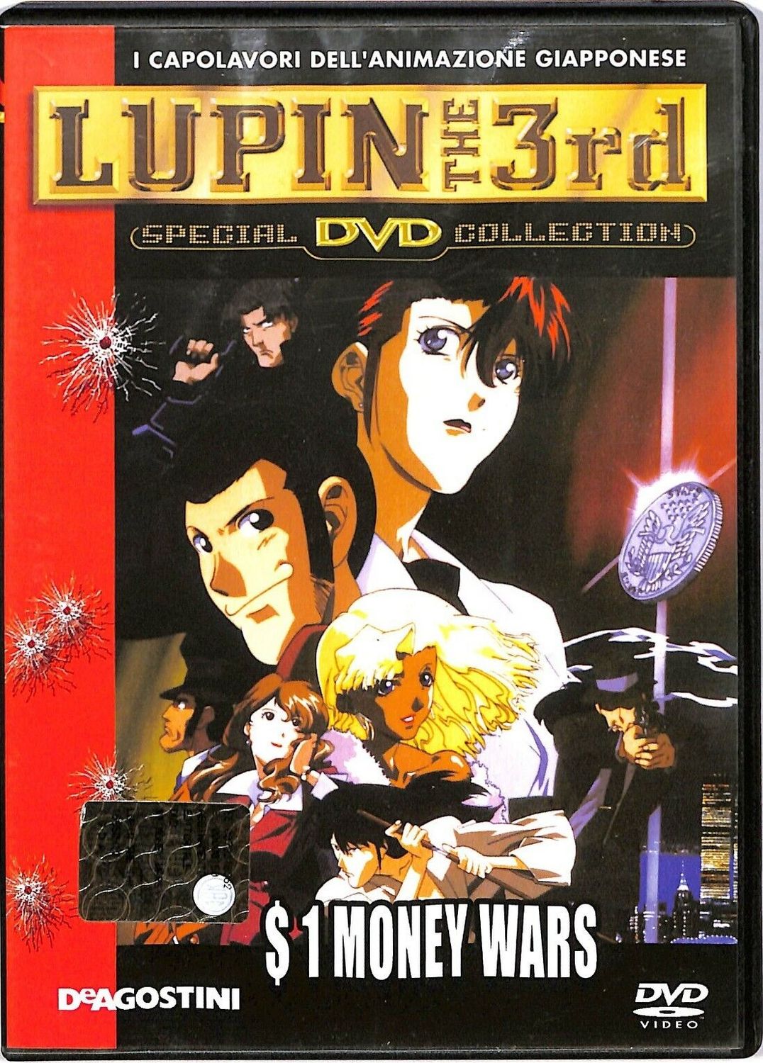 TeknoFilm - DVD – LUPIN III THE 3RD - $ 1 MONEY WARS di Hideki Tonokatsu (2000) - DE AGOSTINI