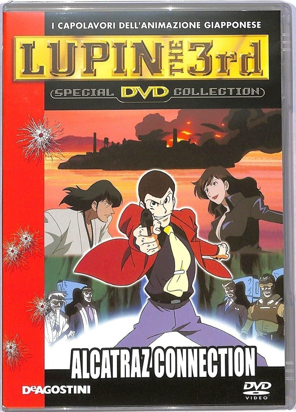 TeknoFilm - DVD – LUPIN III - ALCATRAZ CONNECTION di Hideki Tonokatsu (2001) - DE AGOSTINI