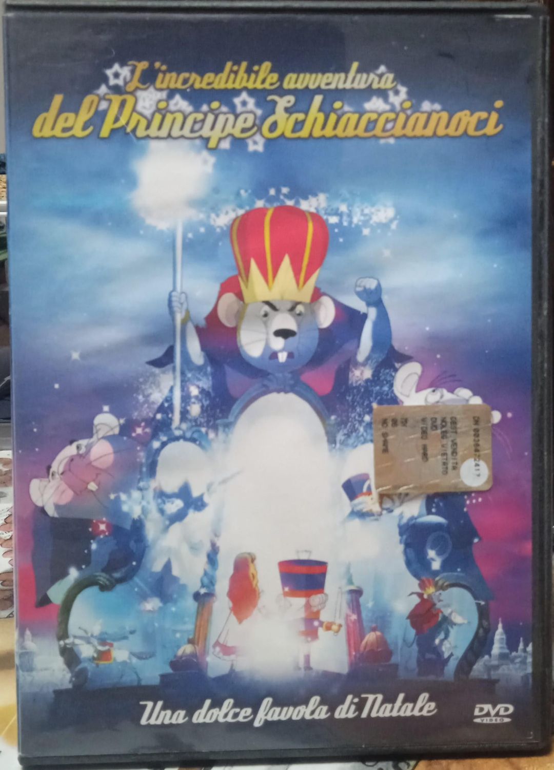 TeknoFilm – DVD – L'INCREDIBILE AVVENTURA DEL PRINCIPE SCHIACCIANOCI - UNA DOLCE FAVOLA DI NATALE di Tatiana Ilyina, Michael G. Johnson (2005) - NO SHAME
