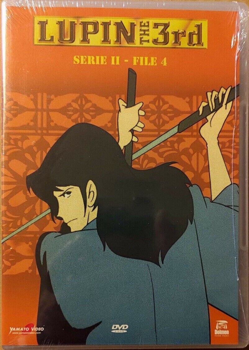 TeknoFilm - DVD – LUPIN III THE 3RD - Stagione 02 File 4 - Ep. da 19 a 24 (1977) - DOLMEN