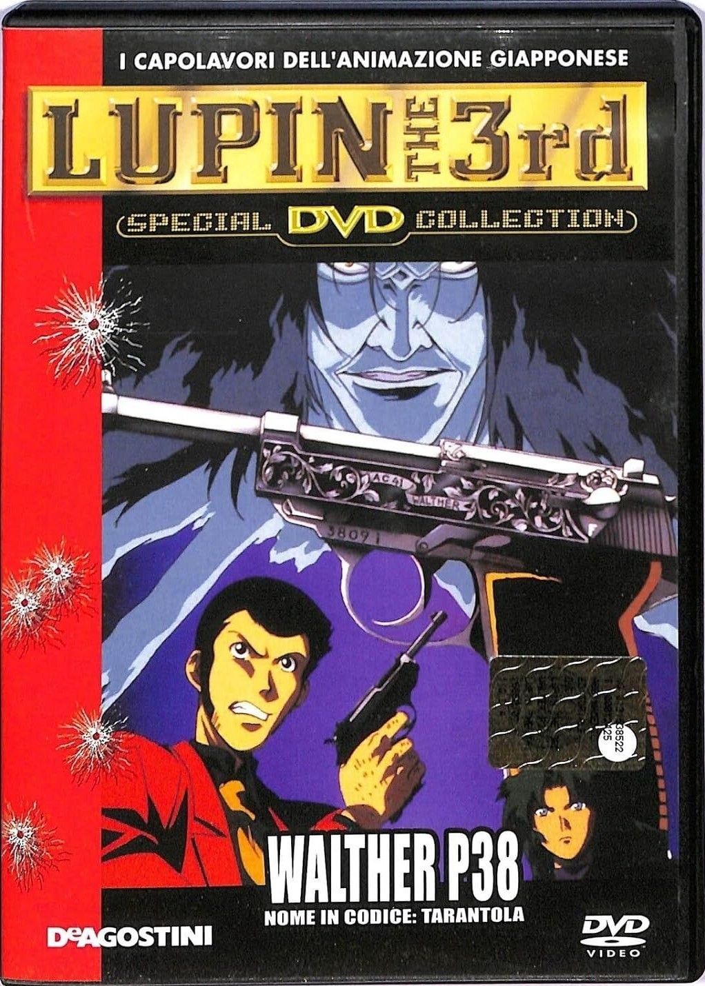 TeknoFilm - DVD – LUPIN III - WALTHER P38: NOME IN CODICE TARANTOLA di Hiroyuki Yano (1998) - DE AGOSTINI