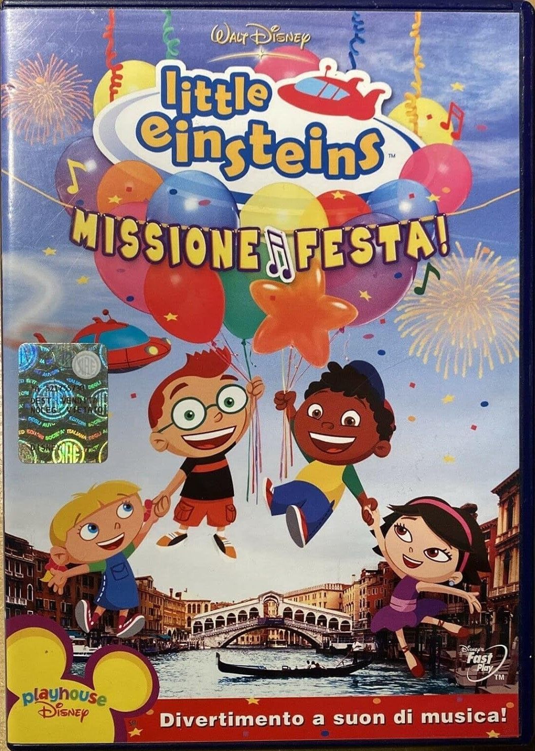TeknoFilm – DVD – LITTLE EINSTEINS - MISSIONE FESTA (2006) - BUENA VISTA