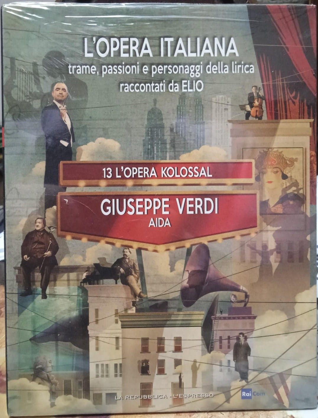 TeknoFilm - DVD - L'OPERA ITALIANA Vol. 13 - Giuseppe Verdi: AIDA (2017) - REPUBBLICA/L'ESPRESSO