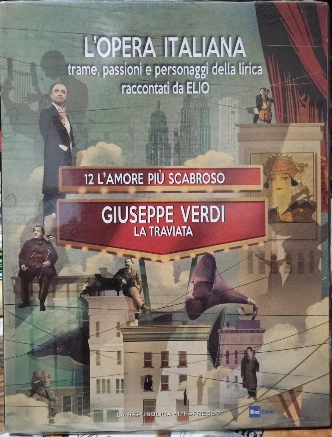 TeknoFilm - DVD - L'OPERA ITALIANA Vol. 12 - Giuseppe Verdi: LA TRAVIATA (2017) - REPUBBLICA/L'ESPRESSO