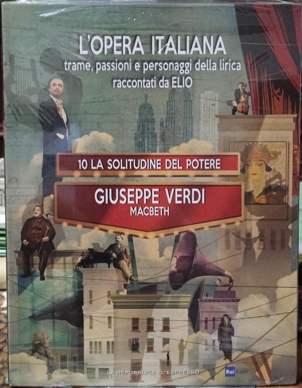 TeknoFilm - DVD - L'OPERA ITALIANA Vol. 10 - Giuseppe Verdi: MACBETH (2017) - REPUBBLICA/L'ESPRESSO