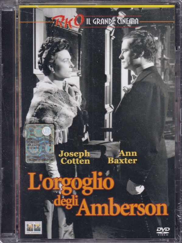 TeknoFilm - DVD - L'ORGOGLIO DEGLI AMBERSON (Jewel case) di Orson Welles (1942) - COLUMBIA TRISTAR