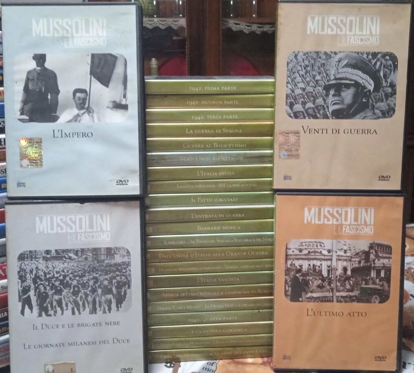 TeknoFilm - 25 DVD – MUSSOLINI E IL FASCISMO (2005) - HOBBY & WORK