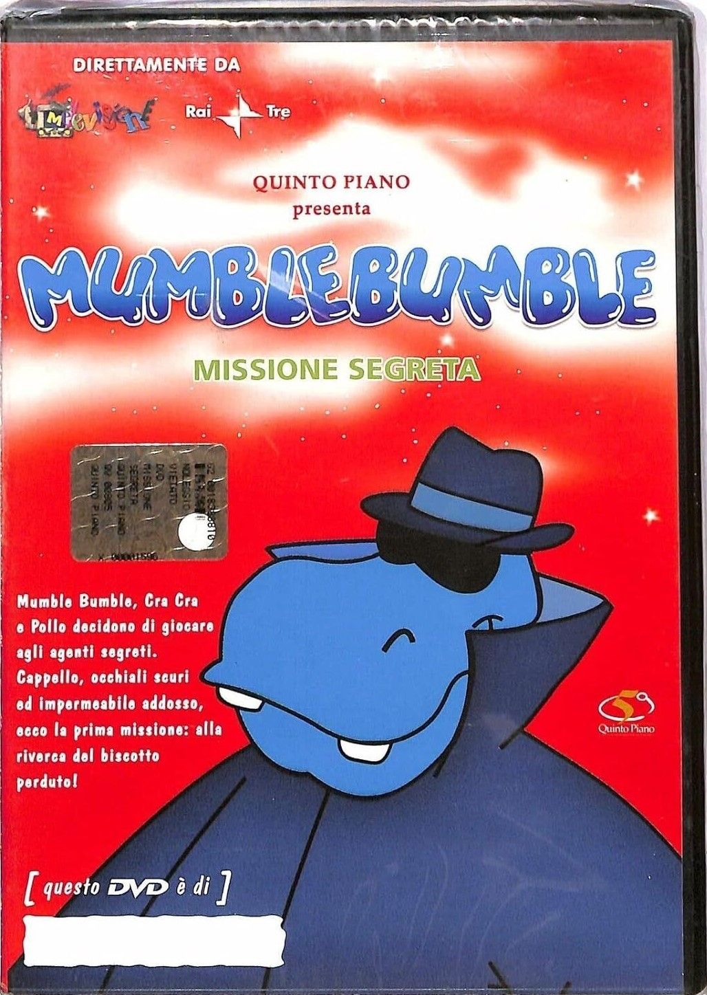 TeknoFilm - DVD - MUMBLE BUMBLE - MISSIONE SEGRETA [RAITre] 2006 - QUINTO PIANO