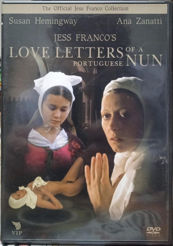 TeknoFilm – DVD (NTSC anche Lingua Italiana) – LOVE LETTERS OF A PORTUGUESE NUN - CONFESSIONI PROIBITE DI UNA MONACA ADOLESCENTE di Jess Franco (1977) - VIP TeknoFilm – DVD (NTSC anche Lingua Italiana) – LOVE LETTERS OF A PORTUGUESE NUN - CONFESSIONI PROIBITE DI UNA MONACA ADOLESCENTE di Jess Franco (1977) - VIP