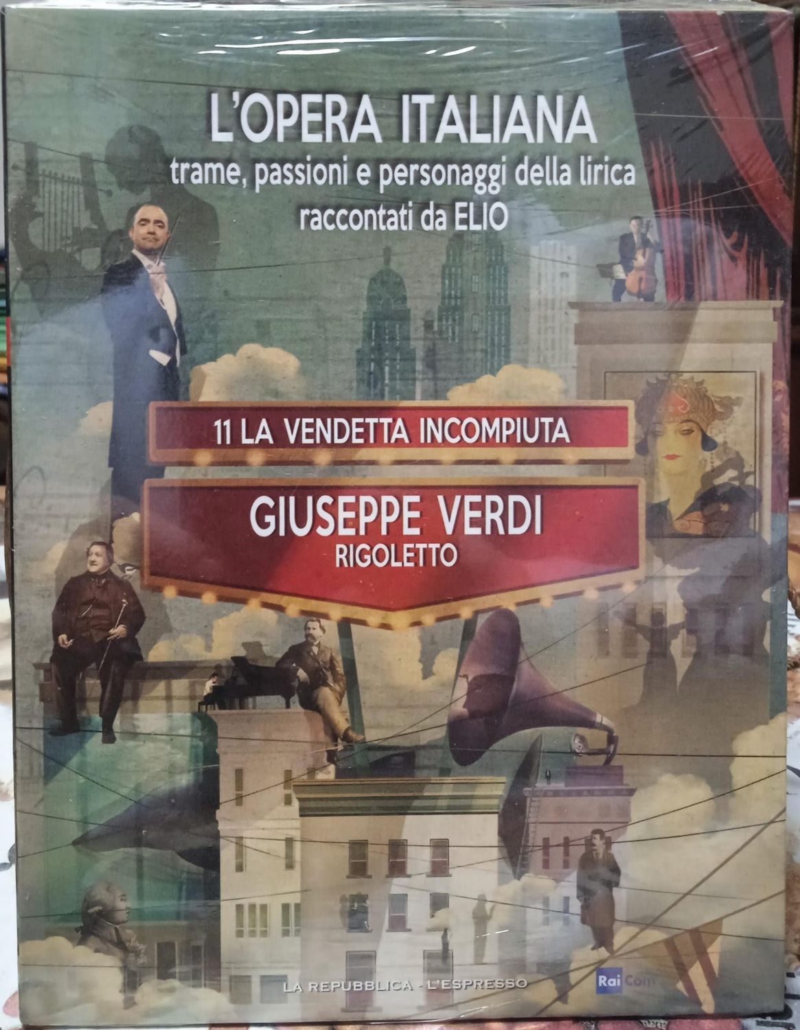 TeknoFilm - DVD - L'OPERA ITALIANA Vol. 11 - Giuseppe Verdi: RIGOLETTO (2017) - REPUBBLICA/L'ESPRESSO