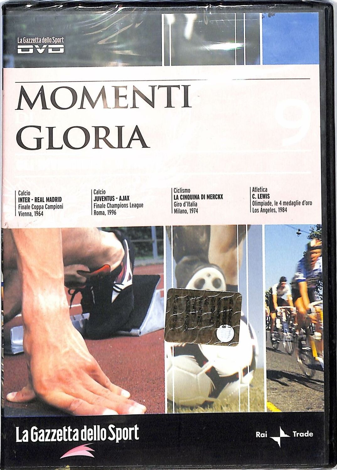 TeknoFilm - DVD - MOMENTI DI GLORIA Vol. 09 - GLI INVINCIBILI PARTE II (2008)  - GAZZETTA DELLO SPORT