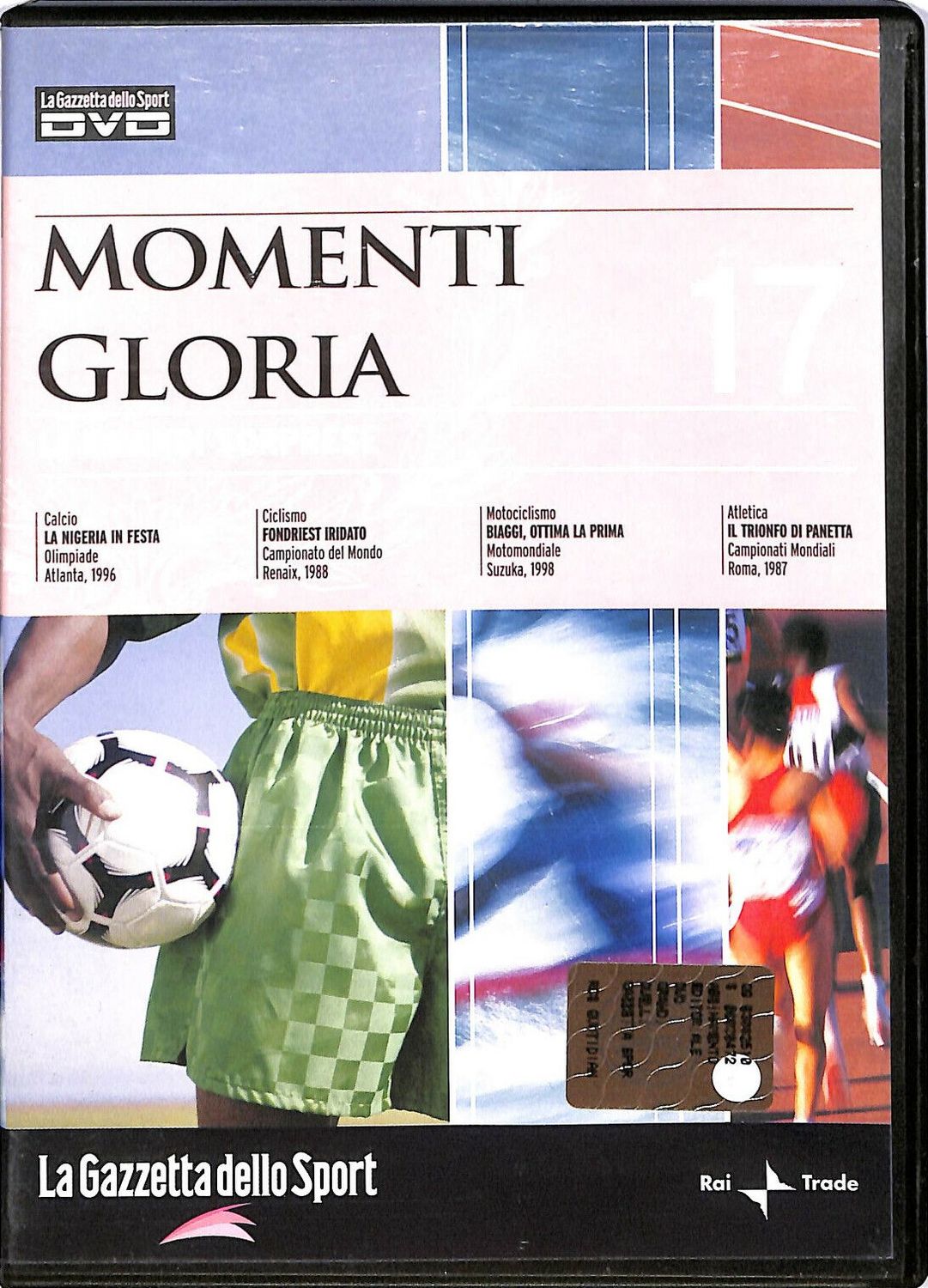 TeknoFilm - DVD - MOMENTI DI GLORIA Vol. 17 - LE GRANDI SORPRESE (2008)  - GAZZETTA DELLO SPORT