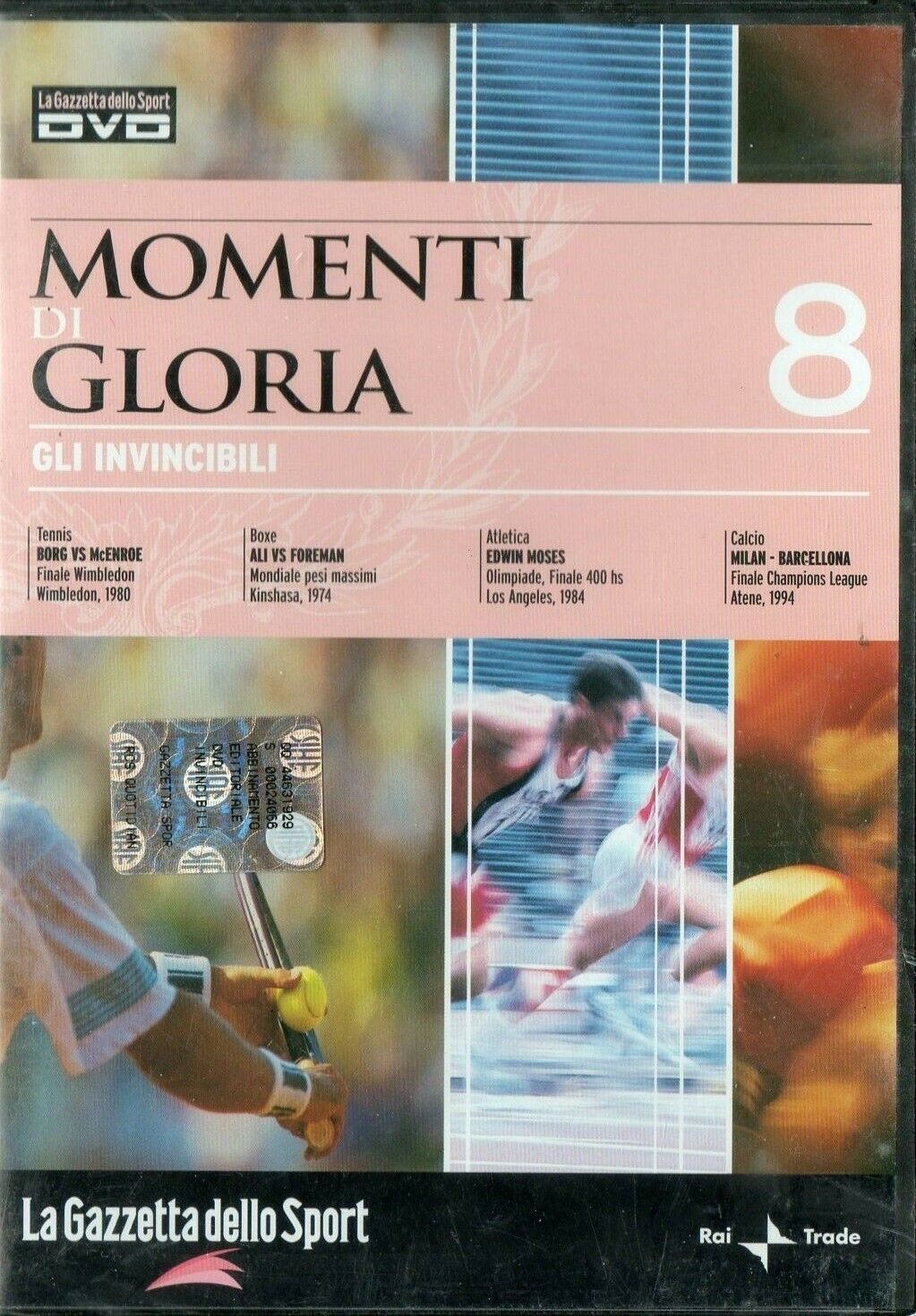 TeknoFilm - DVD - MOMENTI DI GLORIA Vol. 08 - GLI INVINCIBILI (2008)  - GAZZETTA DELLO SPORT
