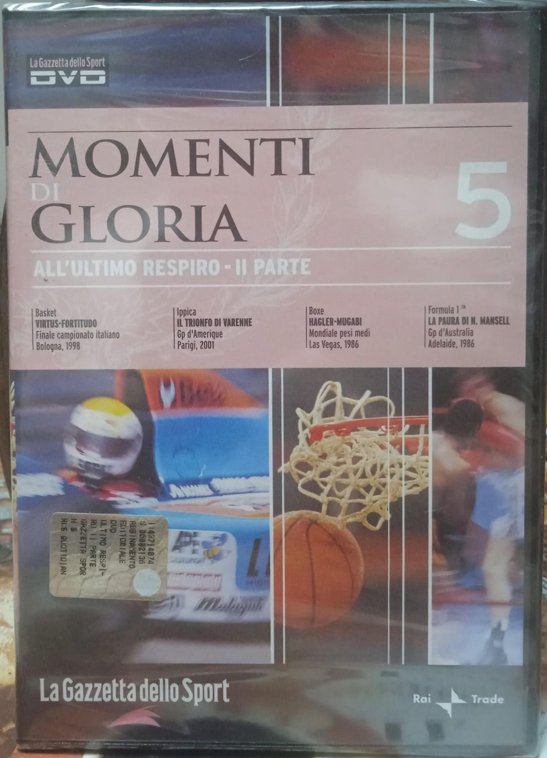 TeknoFilm - DVD - MOMENTI DI GLORIA Vol. 05 - ALL'ULTIMO RESPIRO PARTE II (2008)  - GAZZETTA DELLO SPORT