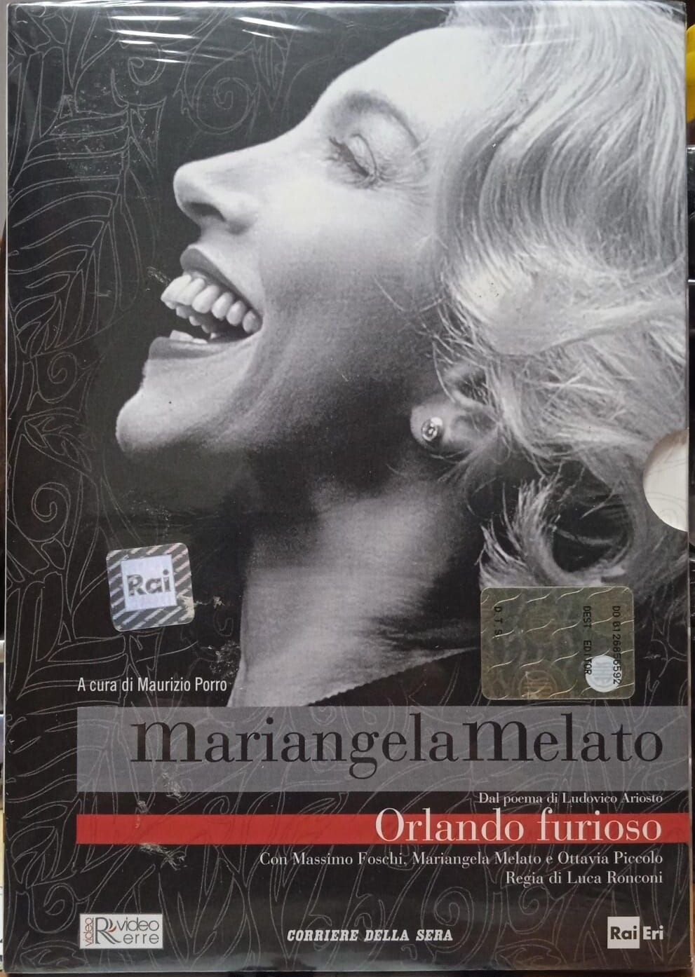 TeknoFilm - DVD – Mariangela Melano in ORLANDO FURIOSO di Luca Ronconi (1973) - CORRIERE DELLA SERA