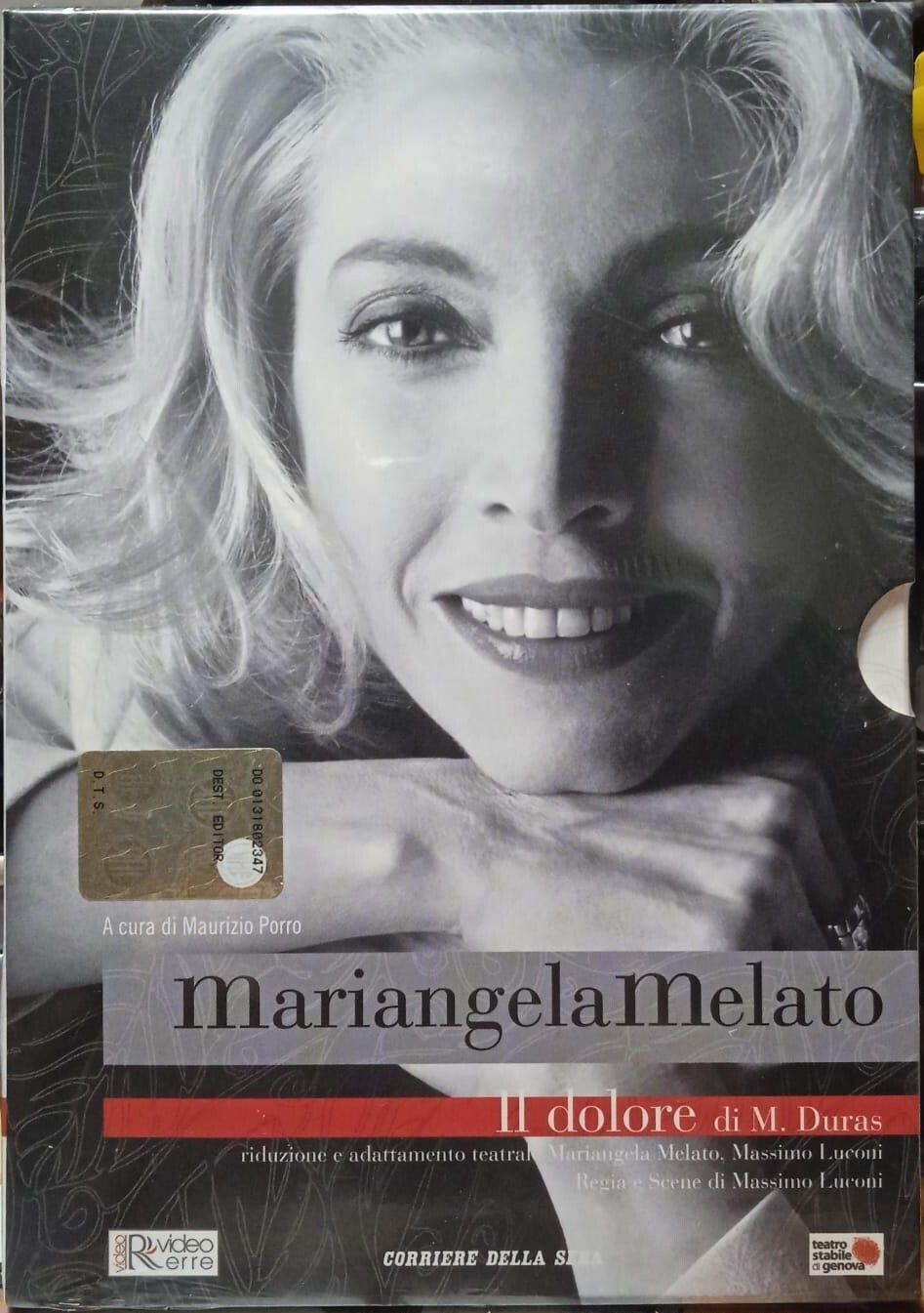 TeknoFilm - DVD – Mariangela Melano in IL DOLORE di Massimo Luconi (2008) - CORRIERE DELLA SERA