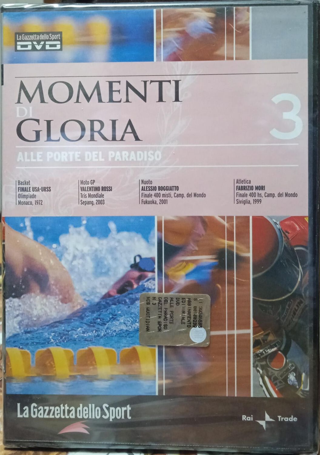 TeknoFilm - DVD - MOMENTI DI GLORIA Vol. 03 - ALLE PORTE DEL PARADISO (2008)  - GAZZETTA DELLO SPORT