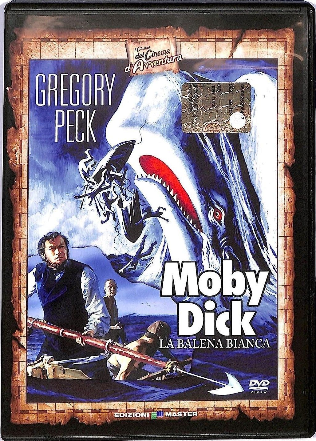 TeknoFilm - DVD -  MOBY DICK - LA BALENA BIANCA di John Huston (1956) - EDIZIONI MASTER