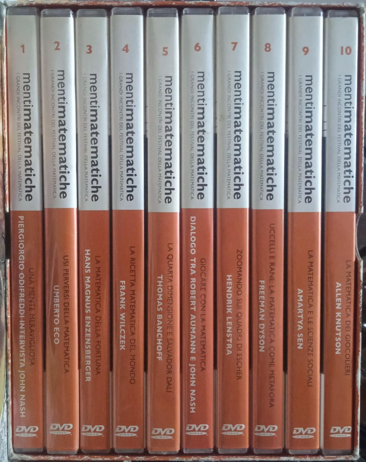 TeknoFilm - 10 DVD (Opera completa) – MENTI MATEMATICHE (2009) - LE SCIENZE