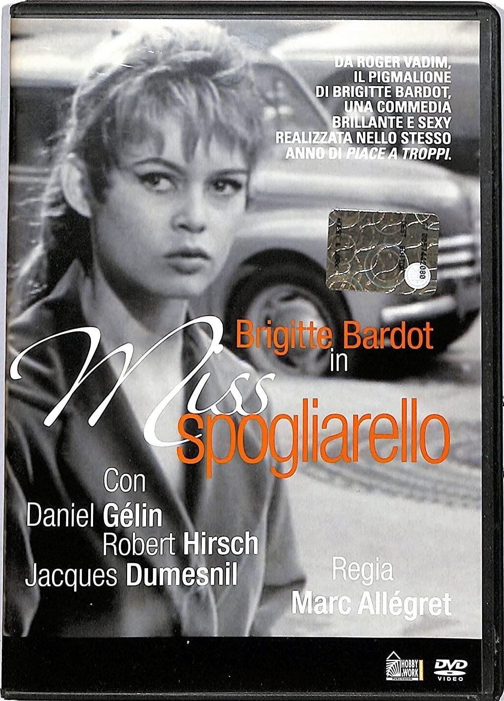 TeknoFilm - DVD – MISS SPOGLIARELLO di Marc Allégret (1956) - HOBBY & WORK