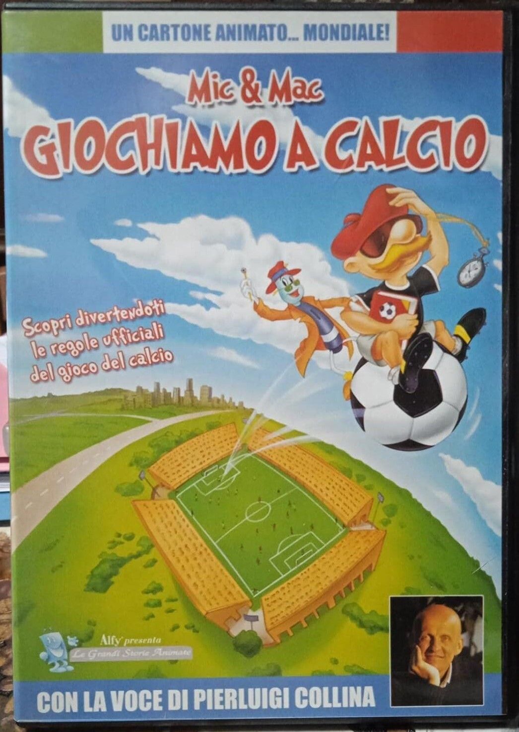 TeknoFilm - DVD – MIC & MAC - GIOCHIAMO A CALCIO (Versione noleggio) con la voce di Pierluigi Collina (2001) - USA HOME ENTERTAINMENT