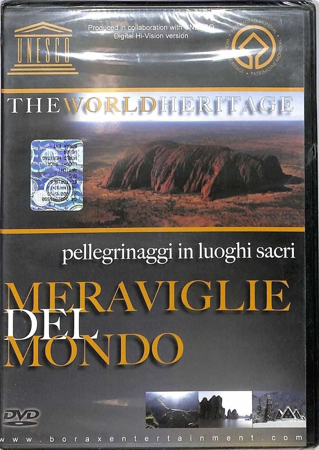 TeknoFilm - DVD – Meraviglie del mondo Vol. 03 - PELLEGRINAGGI IN LUOGHI SACRI (2007) - BORAX