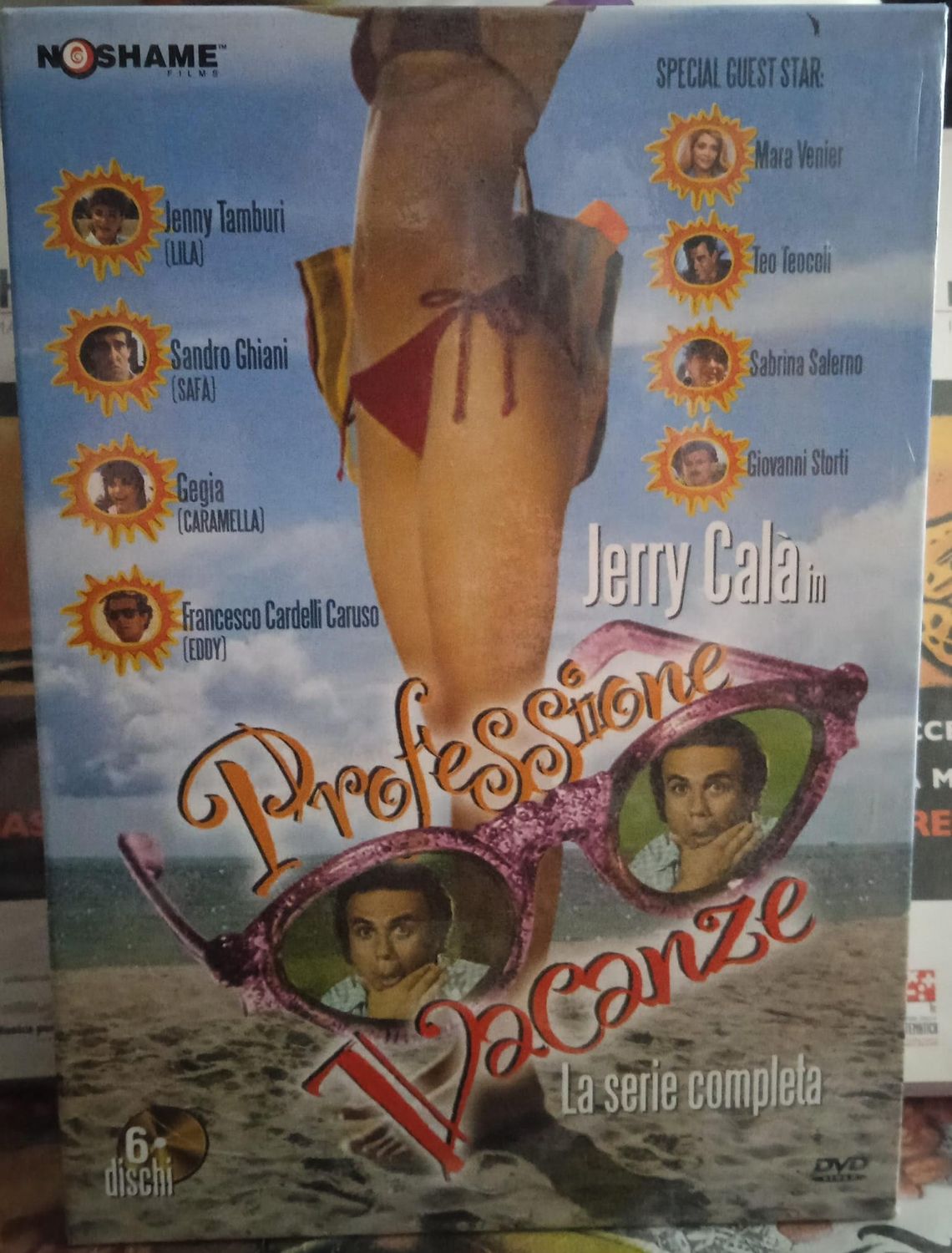 TeknoFilm - 6 DVD (Serie Completa) – PROFESSIONE VACANZE di Vittorio De Sisti (1987) - NO SHAME