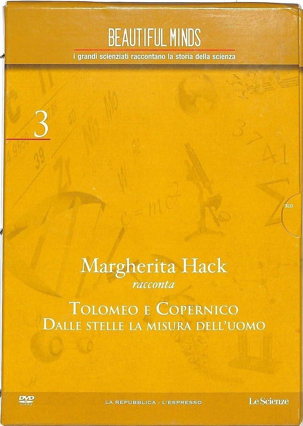 TeknoFilm - DVD - Beautiful minds Vol. 03 - Margherita Huck racconta: TOLOMEO E COPERNICO - DALLE STELLE LA MISURA DELL'UOMO (2010) - REPUBBLICA/L'ESPRESSO