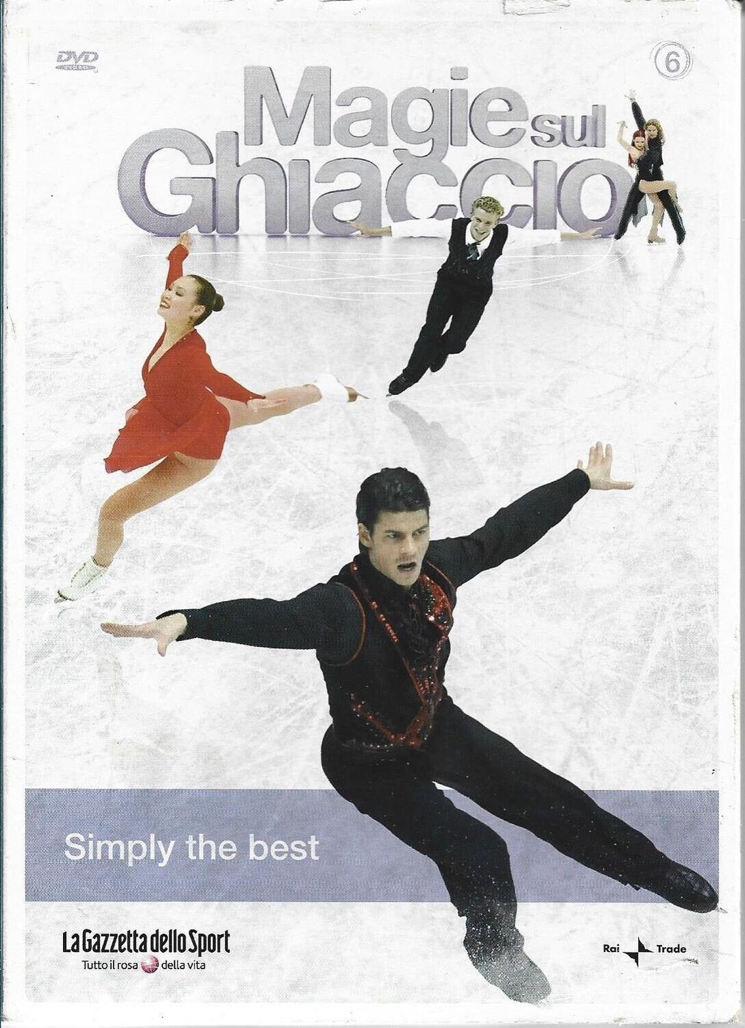 TeknoFilm - DVD – MAGIE SUL GHIACCIO Vol. 06 - SIMPLY THE BEST (2009) - GAZZETTA DELLO SPORT