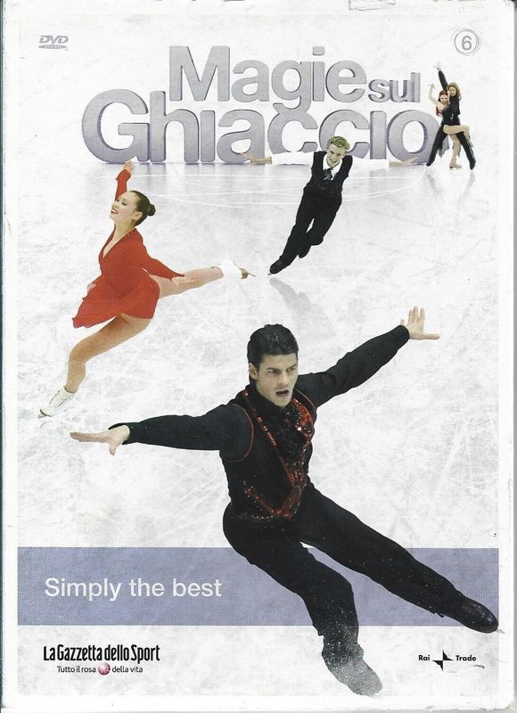 TeknoFilm - DVD – MAGIE SUL GHIACCIO Vol. 06 - SIMPLY THE BEST (2009) - GAZZETTA DELLO SPORT