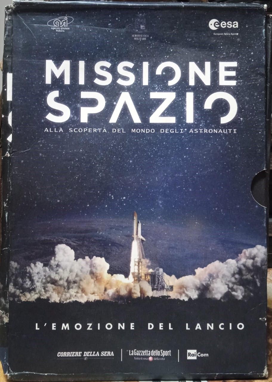 TeknoFilm - DVD – MISSIONE SPAZIO - Alla scoperta del mondo degli astronauti - L'EMOZIONE DEL LANCIO (2015) - GAZZETTA DELLO SPORT