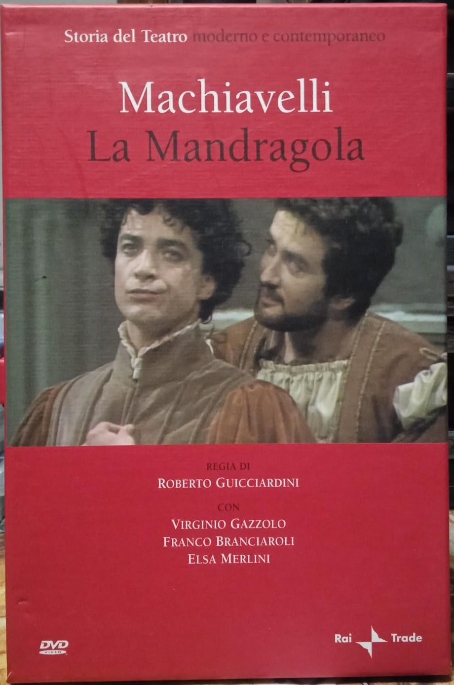 TeknoFilm - DVD + Booklet - MACHIAVELLI - LA MANDRAGOLA di Roberto Guicciardini (2008) - RAI TRADE